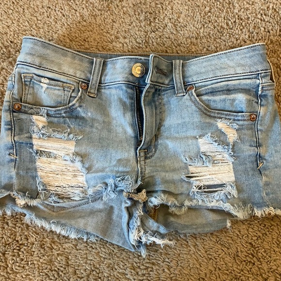 American eagle blue Jean shorts - Picture 1 of 2